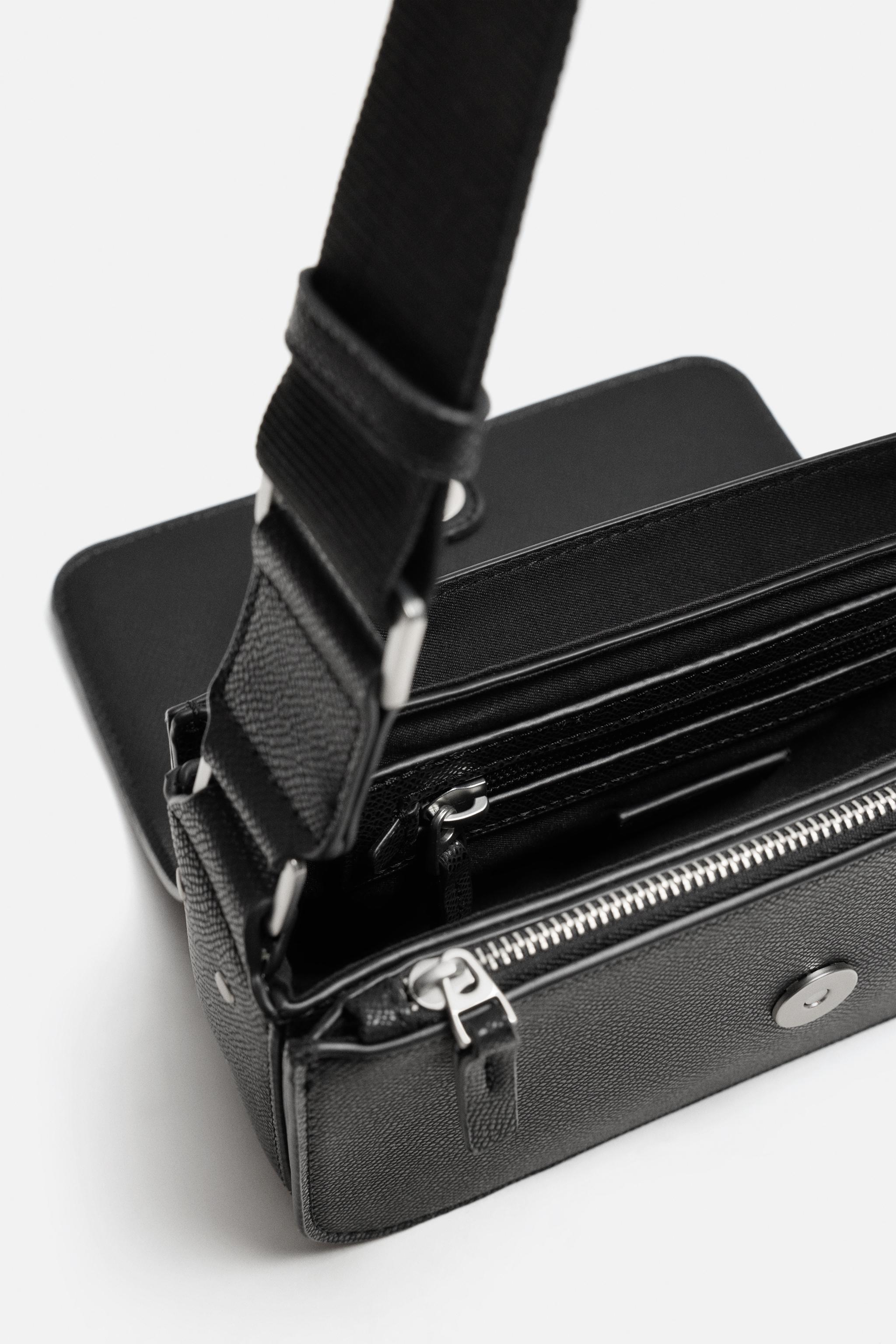 TEXTURED CROSSBODY BAG